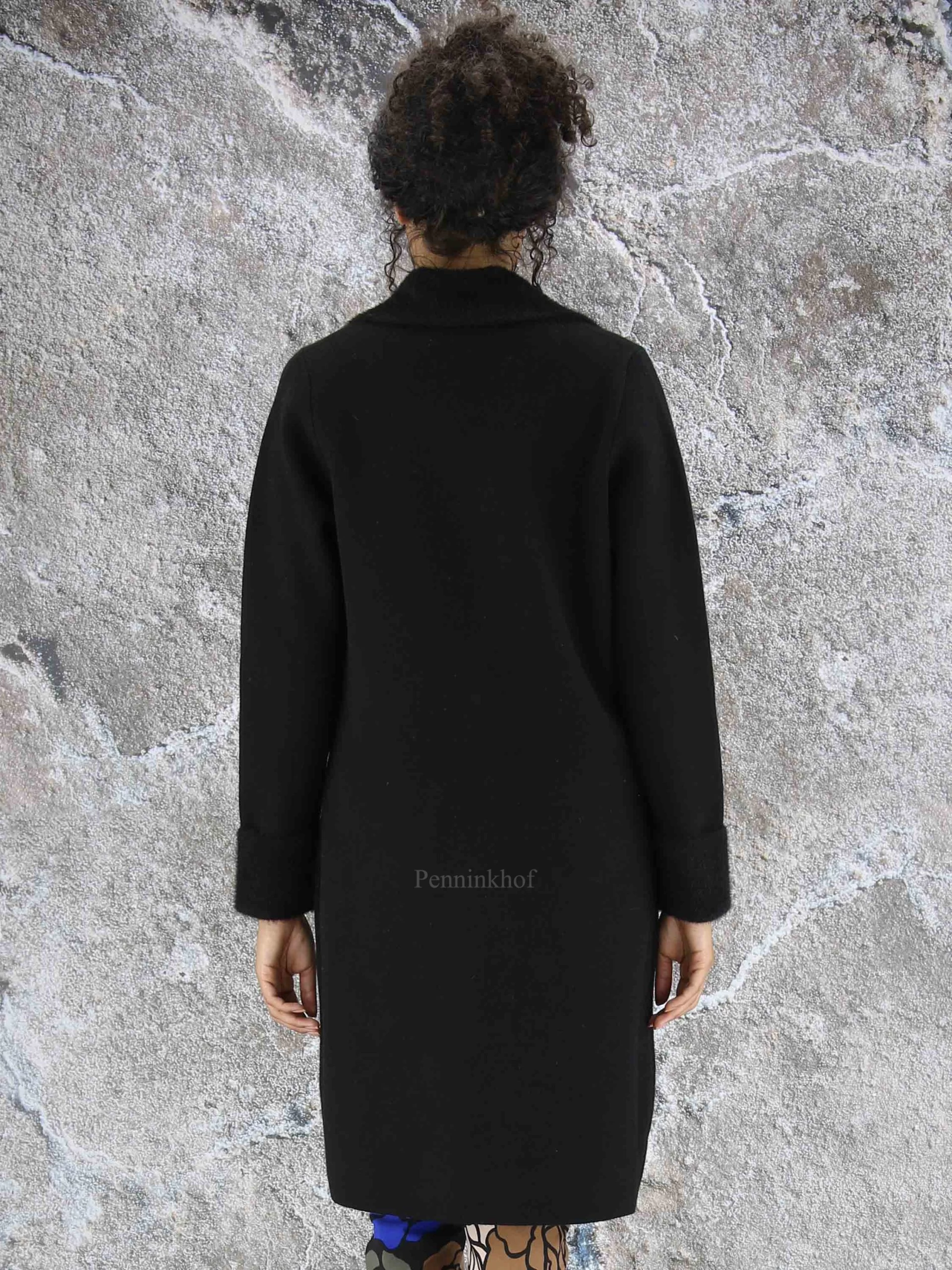 Joseph Ribkoff 223958 Coats Zwart 4 Joseph Ribkoff 223958 Coats Zwart - Afbeelding 4