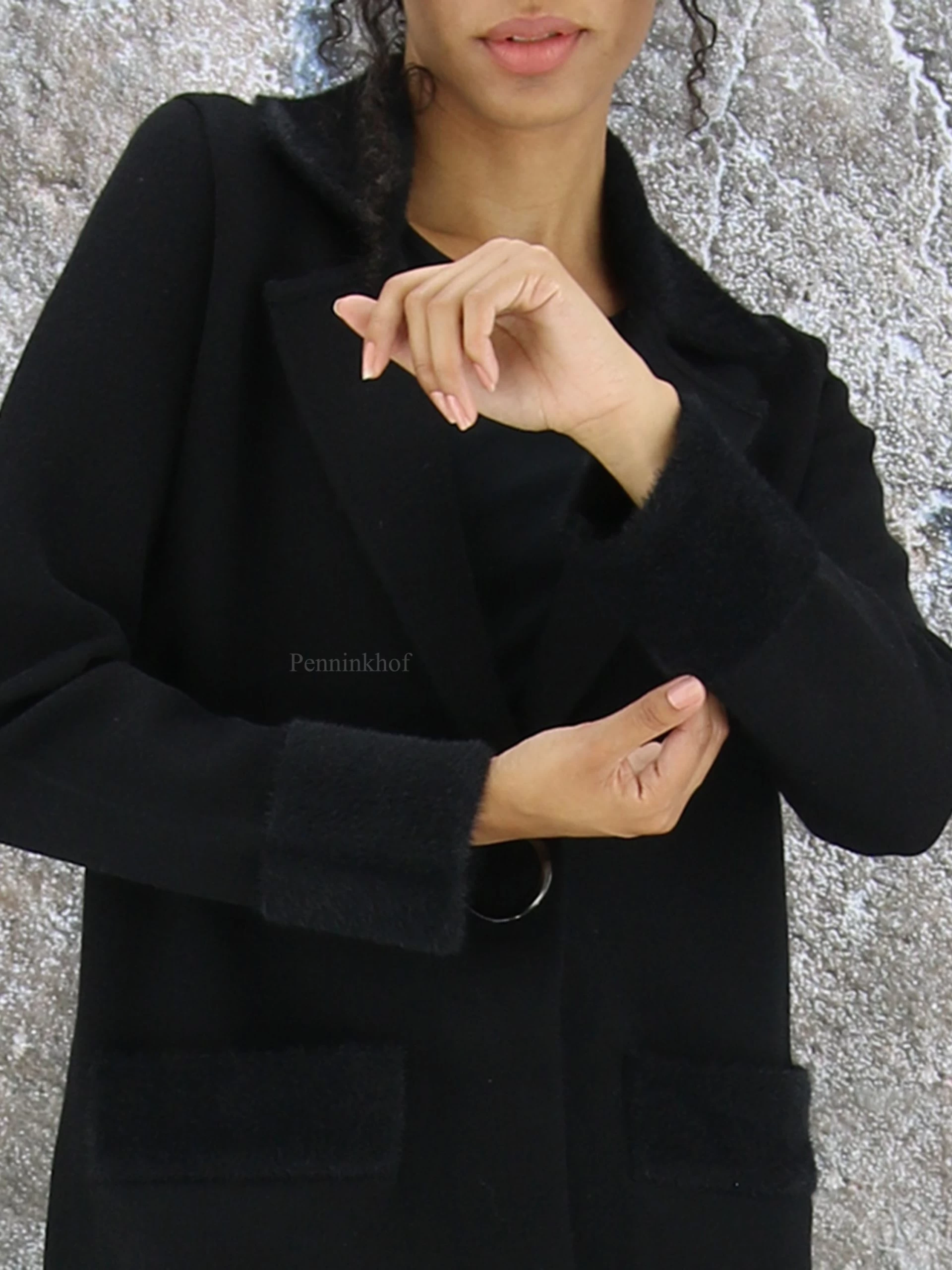 Joseph Ribkoff 223958 Coats Zwart 9 Joseph Ribkoff 223958 Coats Zwart - Afbeelding 9