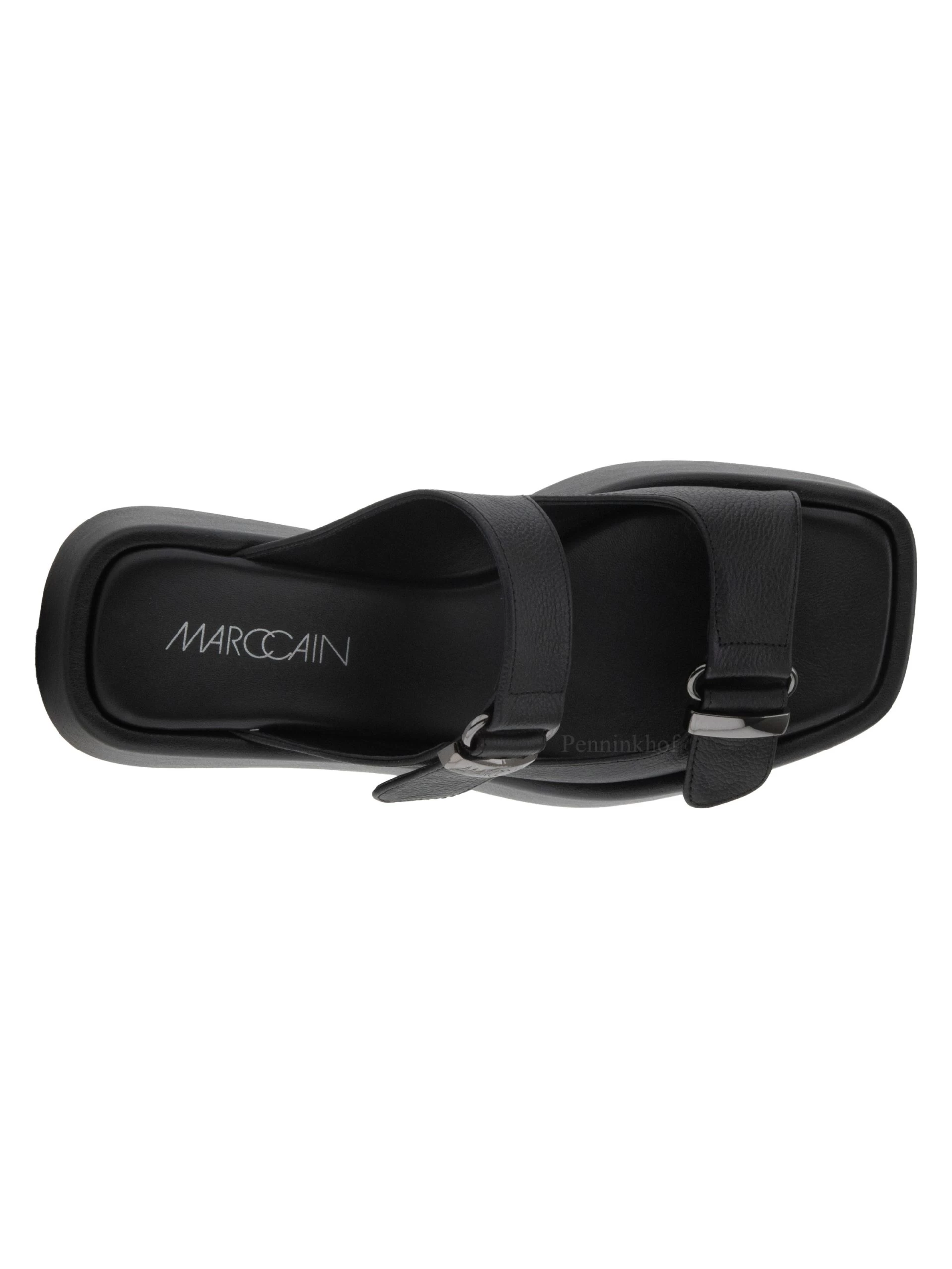 Marc Cain UB SG.04 L04 Sandalen Zwart 3 Marc Cain UB SG.04 L04 Sandalen Zwart - Afbeelding 3